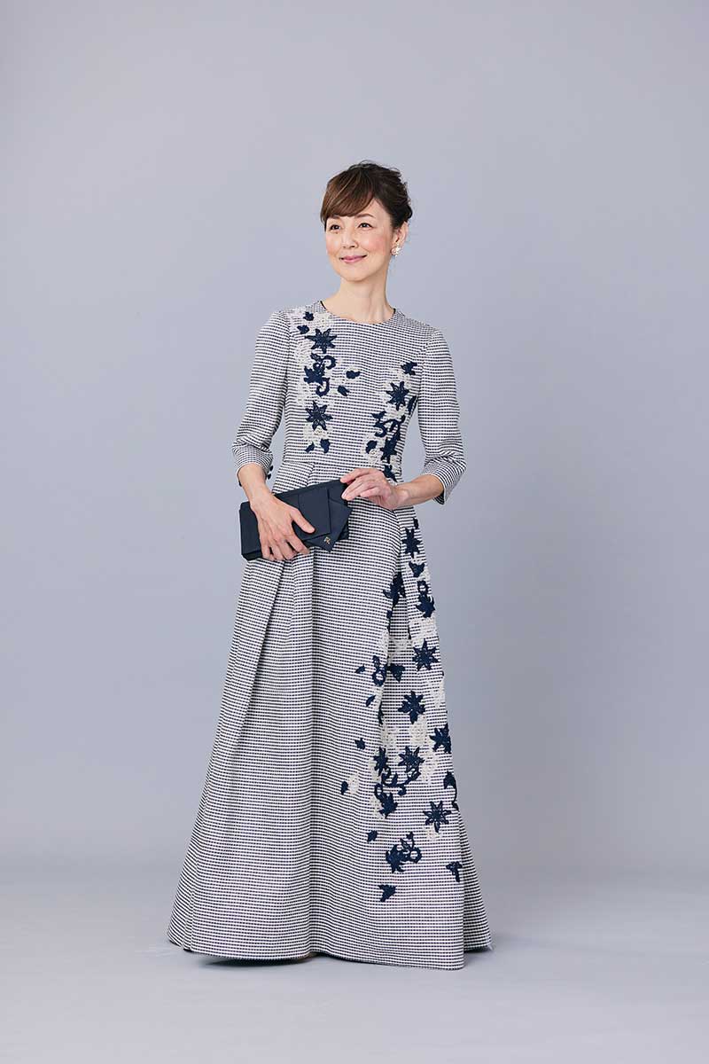 PETER LANGNER（ピーター・ラングナー）のジャガードドレス