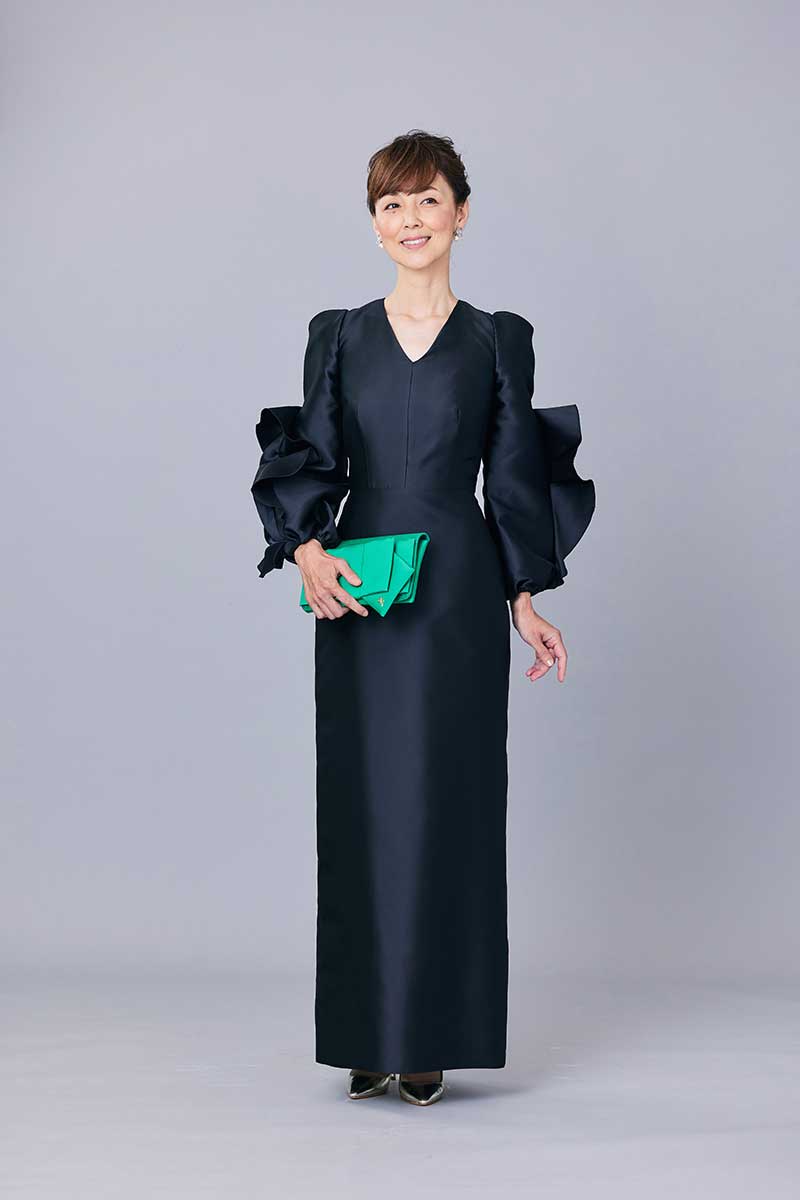 ANTONIO RIVA（アントニオ・リーヴァ）のミカドシルクドレス